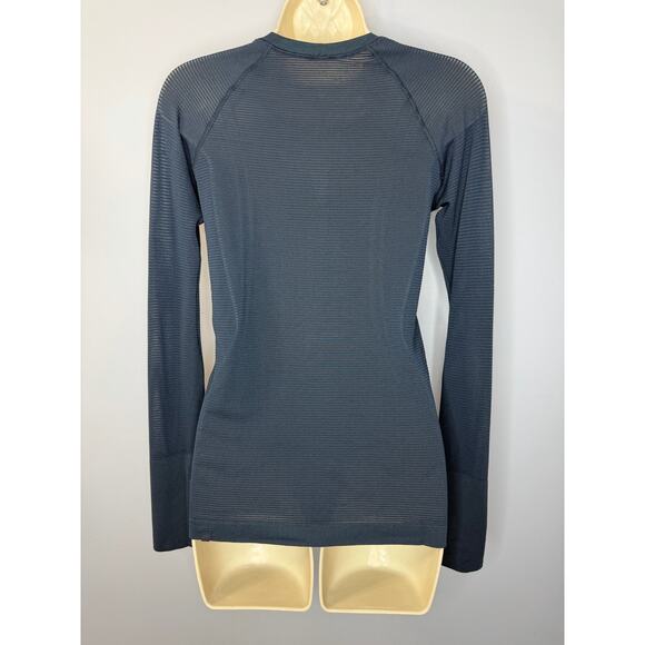 Lululemon Swiftly Speed Long Sleeve Blue Women's 6 Stretch Performance Running - Picture 5 of 11